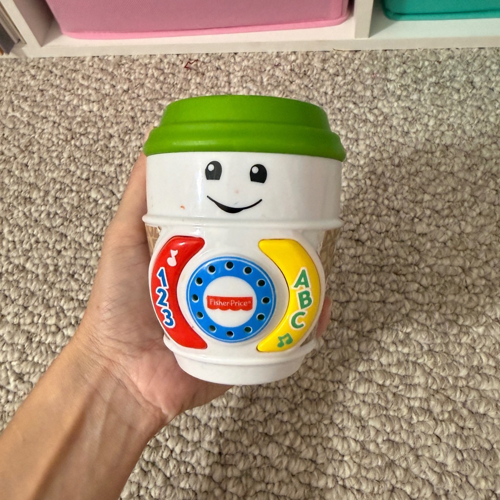 Fisher Price Laugh & Learn On-the-Glow Coffee Cup Toy